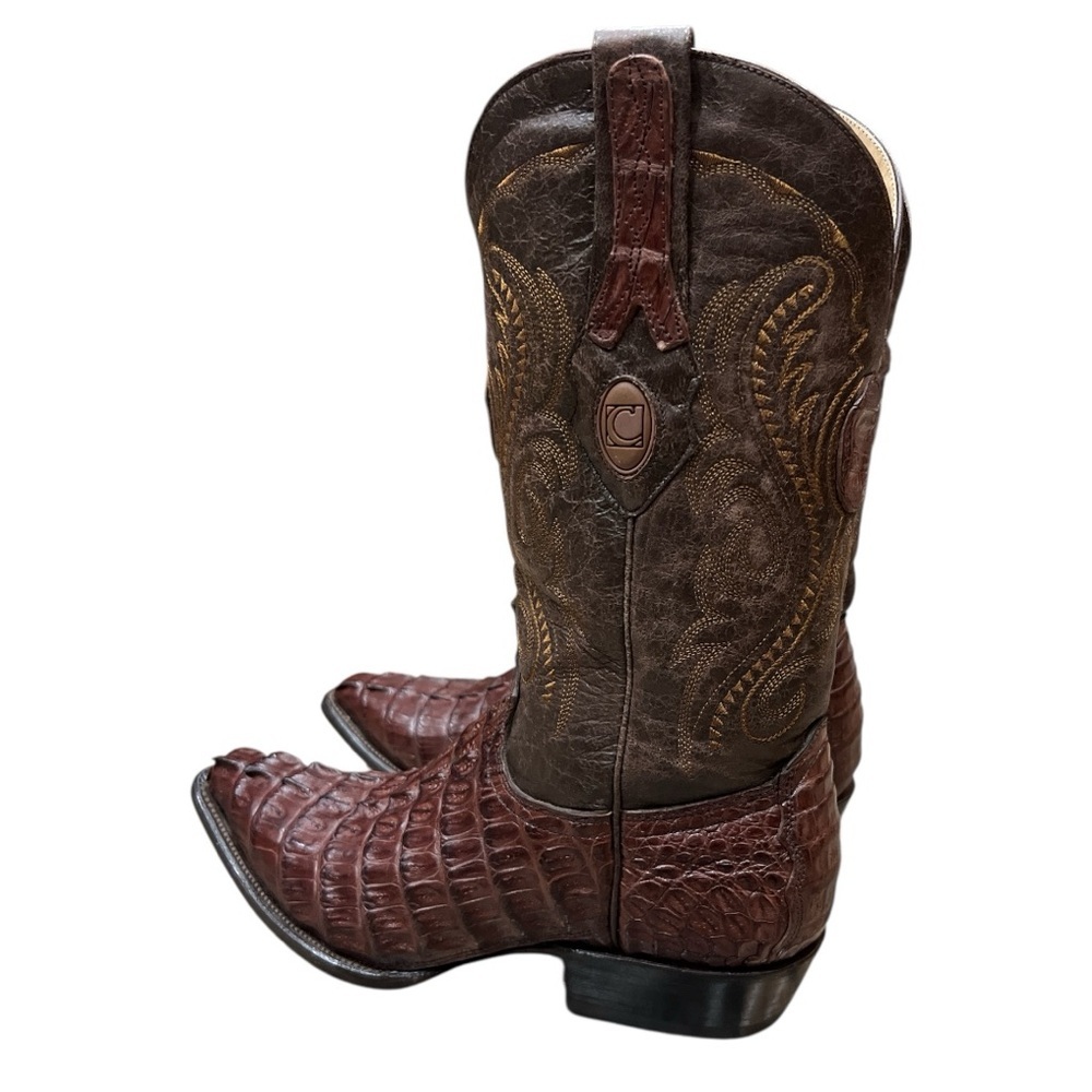 Chandra Crocodile Leather Western Boots Handmade by Cuadra Boots Men’s Cowboy 9